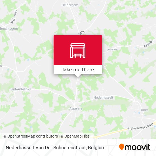Nederhasselt Van Der Schuerenstraat plan