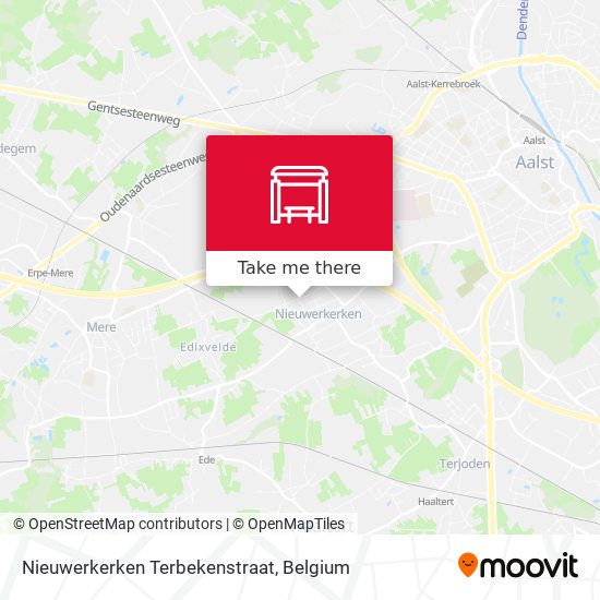 Nieuwerkerken Terbekenstraat plan