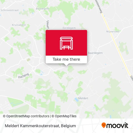 Meldert Kammenkouterstraat map