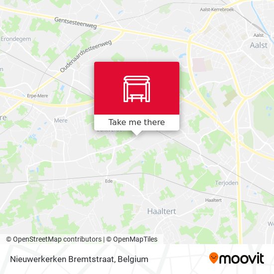 Nieuwerkerken Bremtstraat map