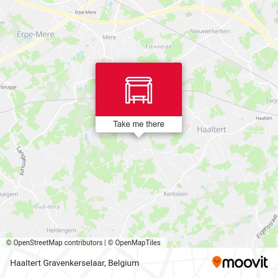 Haaltert Gravenkerselaar plan