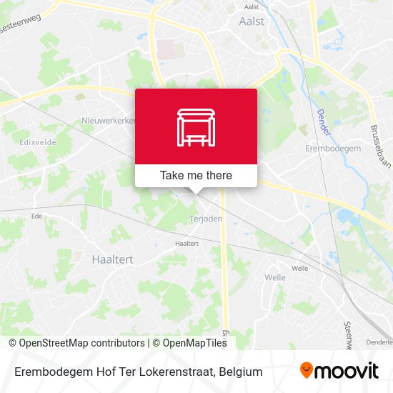 Erembodegem Hof Ter Lokerenstraat plan