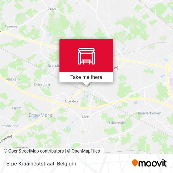Erpe Kraaineststraat plan