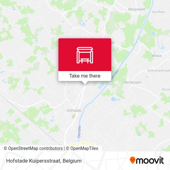 Hofstade Kuipersstraat plan