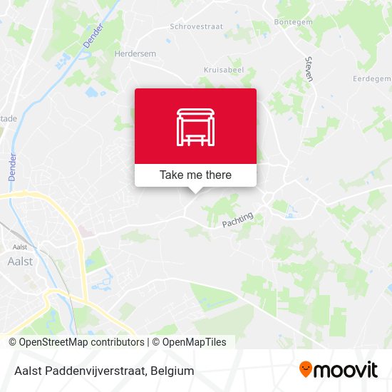 Aalst Paddenvijverstraat map