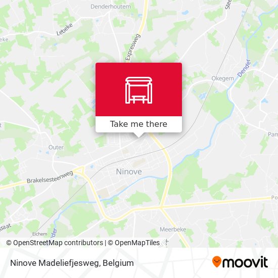 Ninove Madeliefjesweg plan