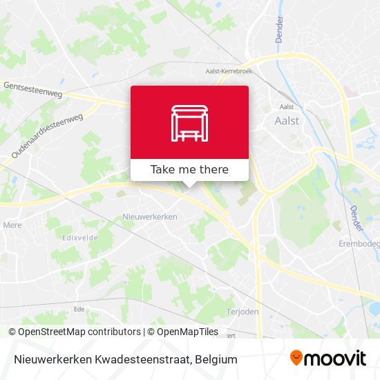 Nieuwerkerken Kwadesteenstraat plan