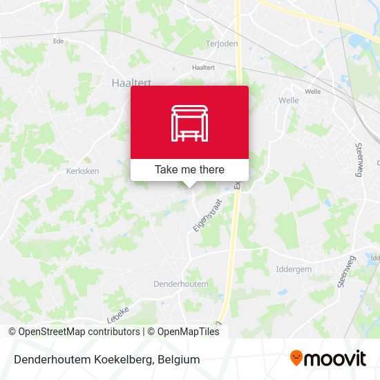 Denderhoutem Koekelberg plan