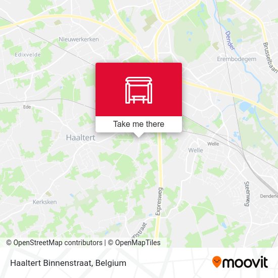 Haaltert Binnenstraat plan