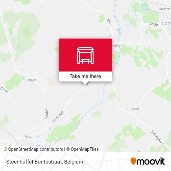 Steenhuffel Bontestraat plan
