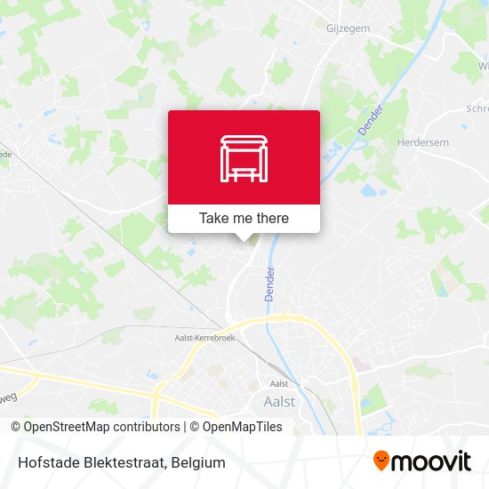 Hofstade Blektestraat plan