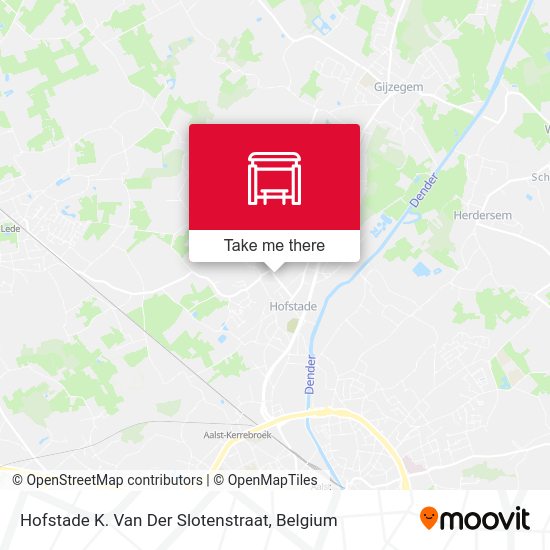 Hofstade K. Van Der Slotenstraat map
