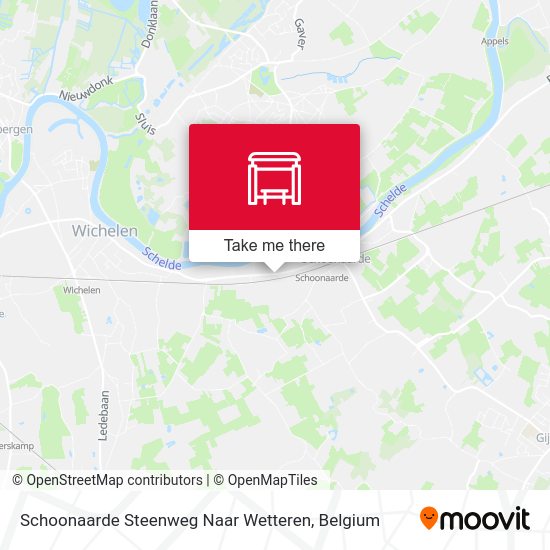 Schoonaarde Steenweg Naar Wetteren plan