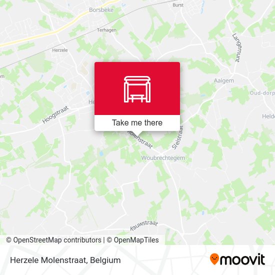 Herzele Molenstraat plan