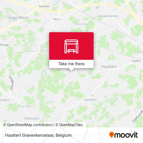 Haaltert Gravenkerselaar plan