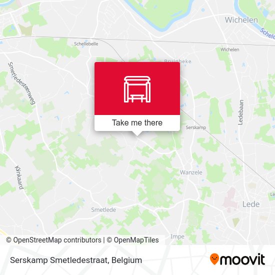 Serskamp Smetledestraat plan
