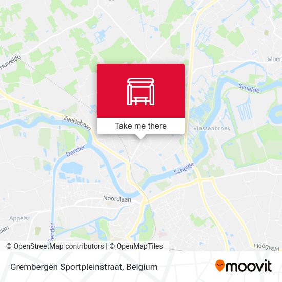Grembergen Sportpleinstraat plan