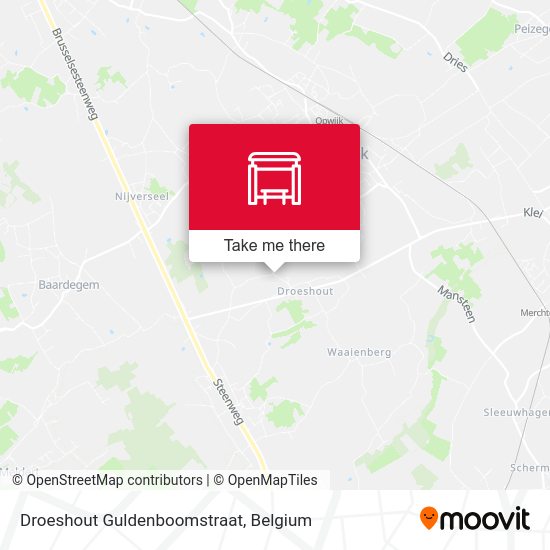 Droeshout Guldenboomstraat plan