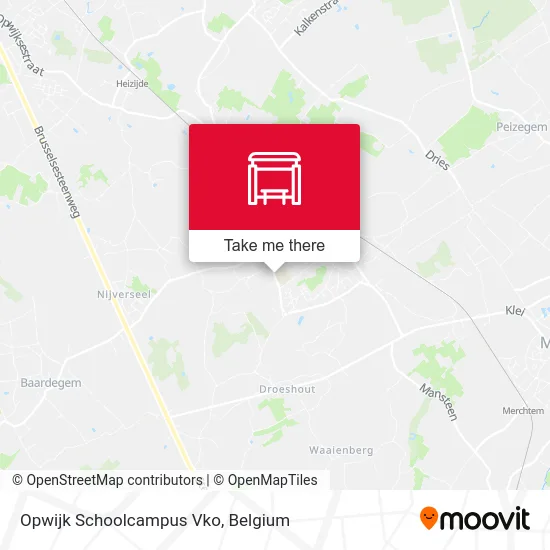 Opwijk Schoolcampus Vko map