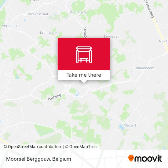 Moorsel Berggouw map