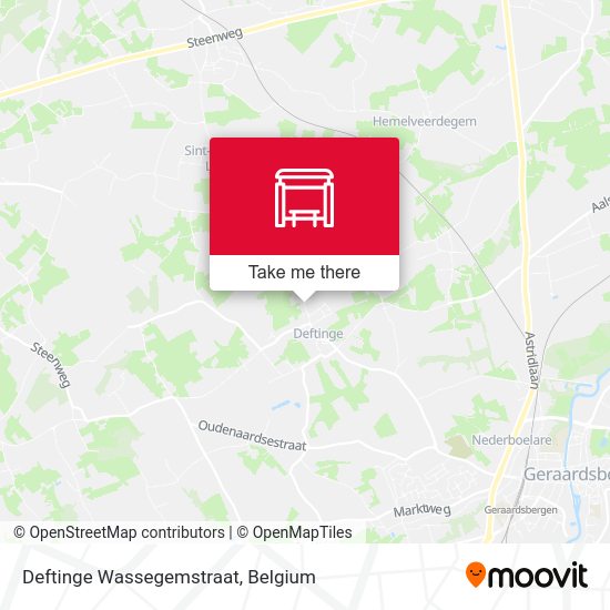 Deftinge Wassegemstraat plan