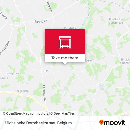 Michelbeke Dorrebeekstraat plan