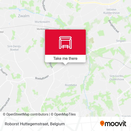 Roborst Huttegemstraat plan