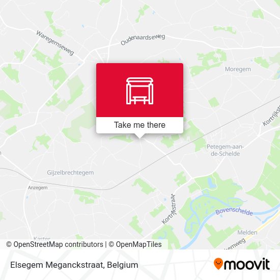 Elsegem Meganckstraat plan