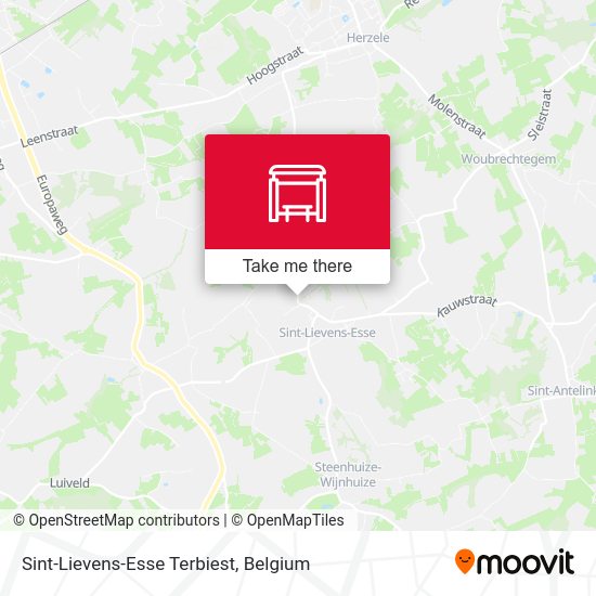 Sint-Lievens-Esse Terbiest plan
