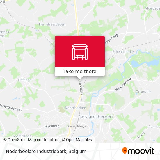 Nederboelare Industriepark map