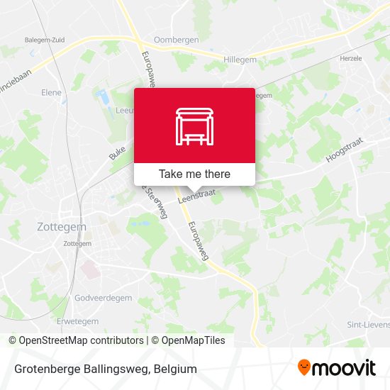 Grotenberge Ballingsweg plan