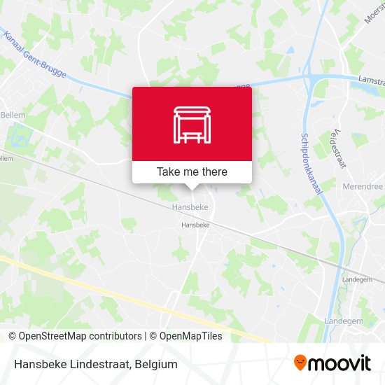 Hansbeke Lindestraat map