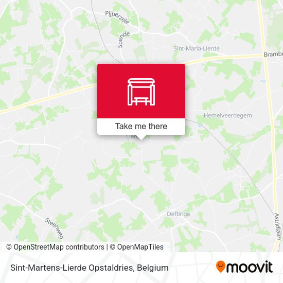 Sint-Martens-Lierde Opstaldries plan