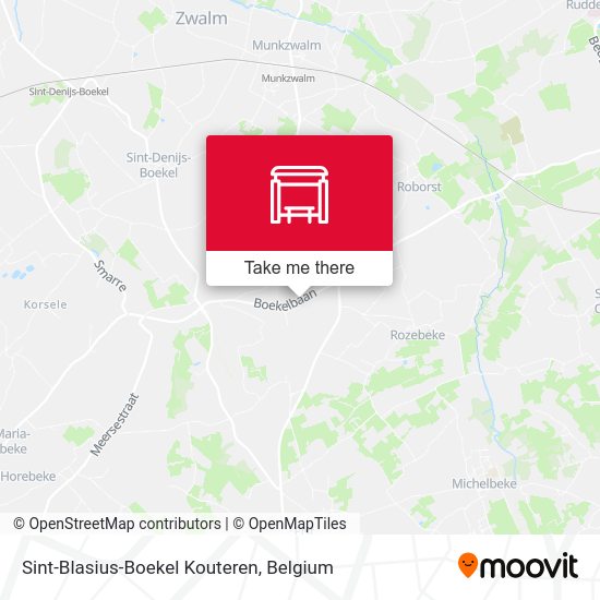Sint-Blasius-Boekel Kouteren map