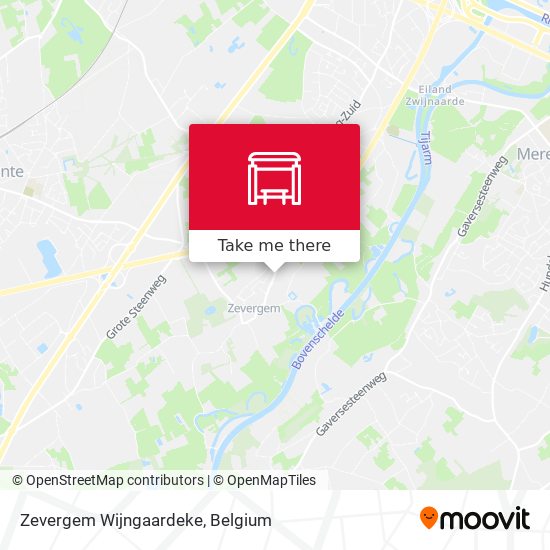 Zevergem Wijngaardeke plan