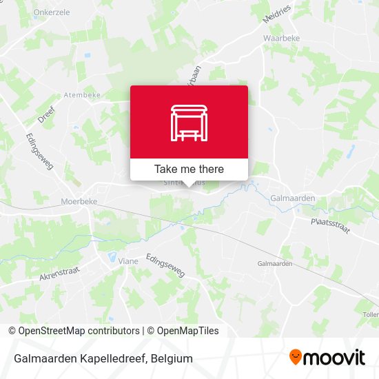 Galmaarden Kapelledreef plan