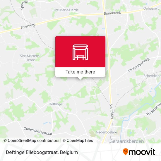 Deftinge Elleboogstraat plan