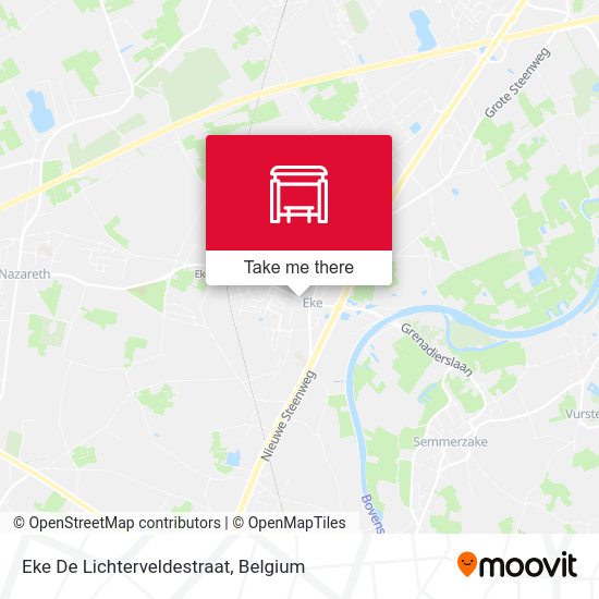 Eke De Lichterveldestraat plan