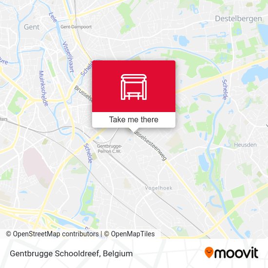 Gentbrugge Schooldreef map