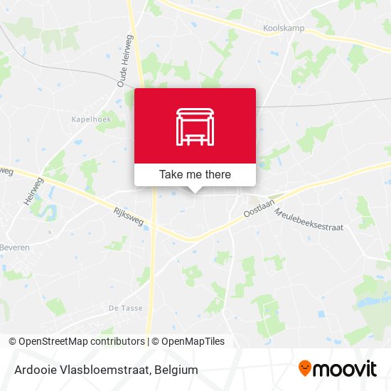 Ardooie Vlasbloemstraat plan