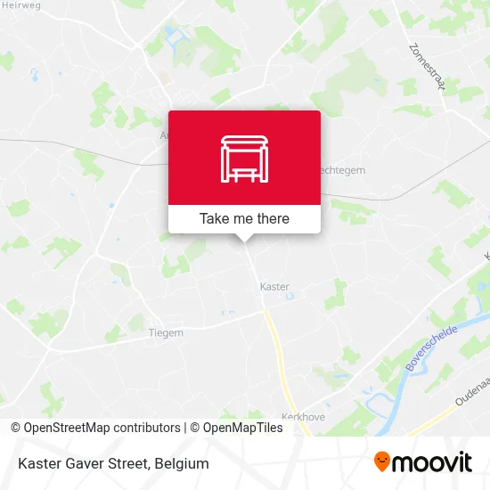 Kaster Gaver Street map