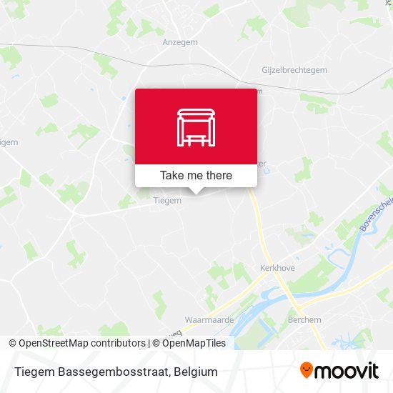 Tiegem Bassegembosstraat plan