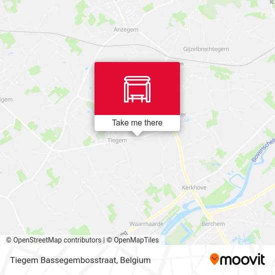 Tiegem Bassegembosstraat map
