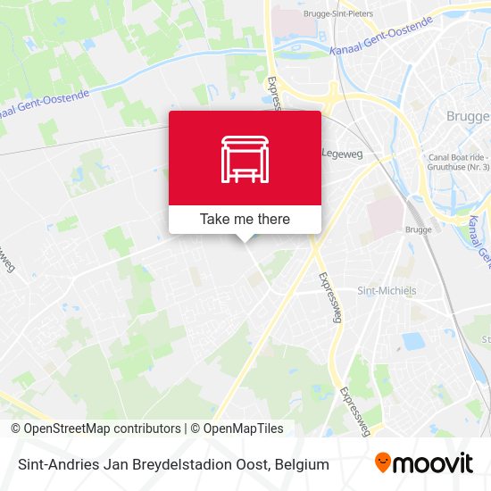 Sint-Andries Jan Breydelstadion Oost plan