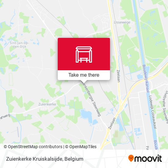 Zuienkerke Kruiskalsijde plan