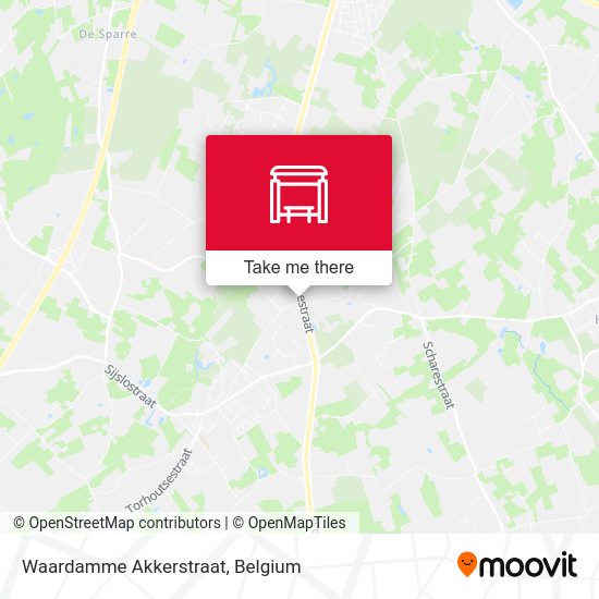 Waardamme Akkerstraat plan