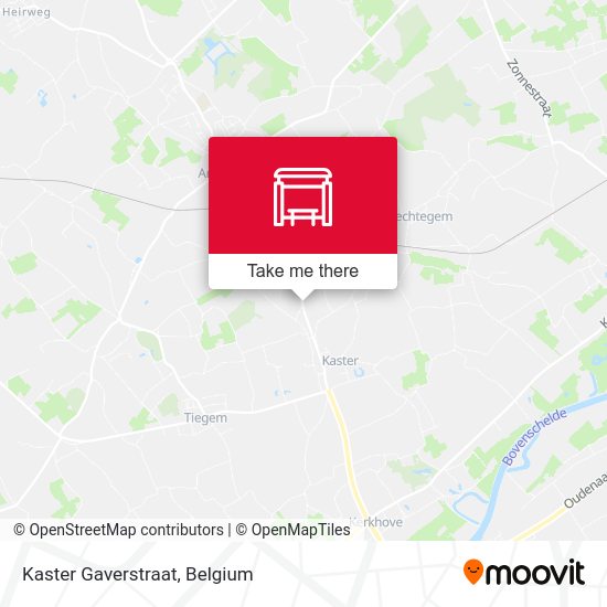 Kaster Gaverstraat plan