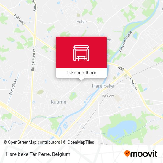Harelbeke Ter Perre plan