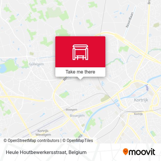 Heule Houtbewerkersstraat plan