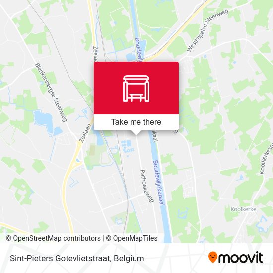 Sint-Pieters Gotevlietstraat map